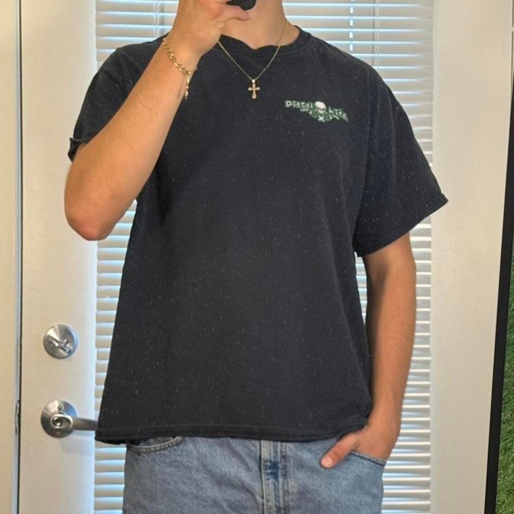 Black Trucking Diesel Life Tee Large